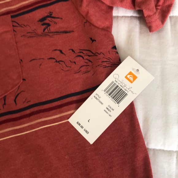 Men’s Large Quicksilver Pocket Tee - Picture 3 of 5